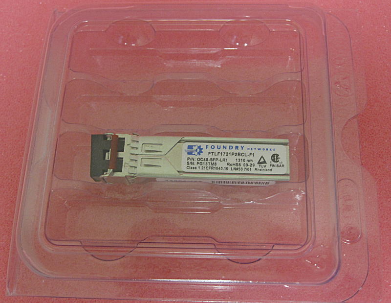 NEW GENUINE Brocade/Foundry OC48-SFP-LR1 FTLF1721P2BCL-F1 C-48/STM-16 LR-1
