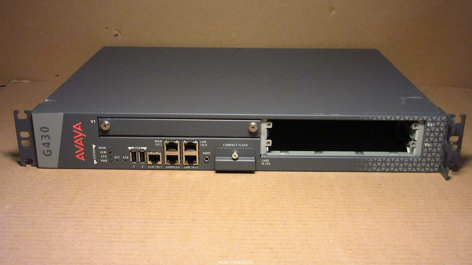 Avaya G430 700476393 VoIP Media Gateway 3-Slots EXCL MODULES - INCL RM EARS