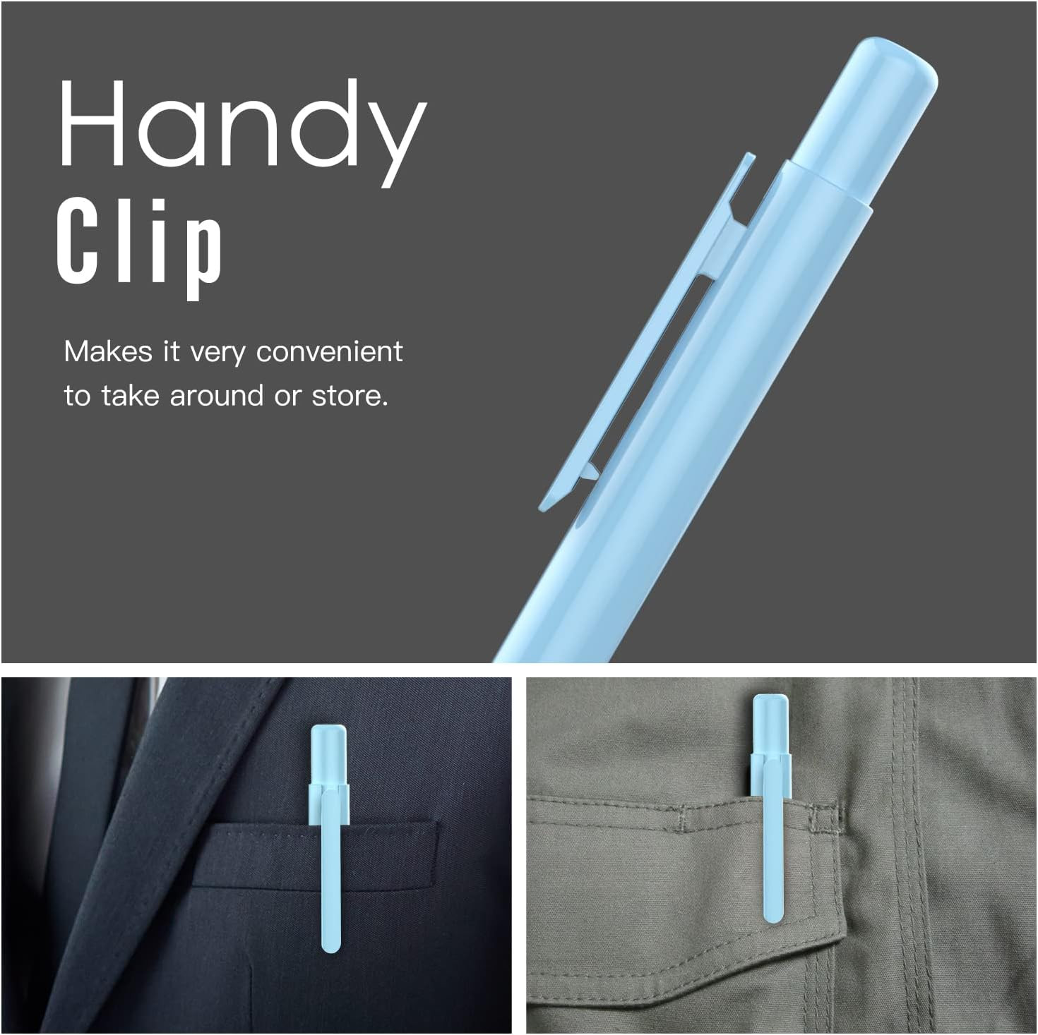 Holder Case Fit Apple Pencil 1st Gen, Retractable Tip Cap Fit New iPad 10th G...