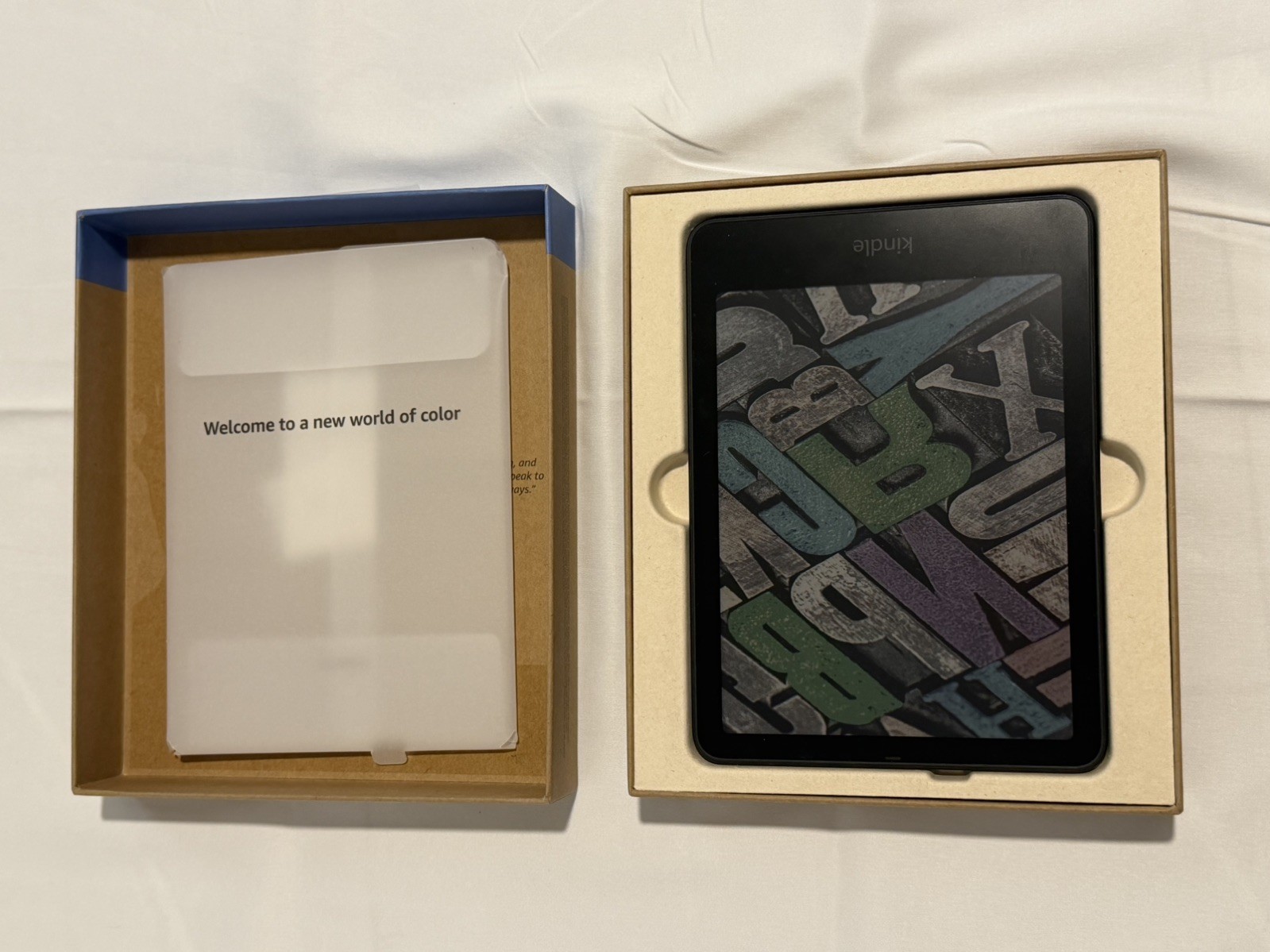 Kindle Colorsoft Signature Edition 32GB Color Display Black- USED