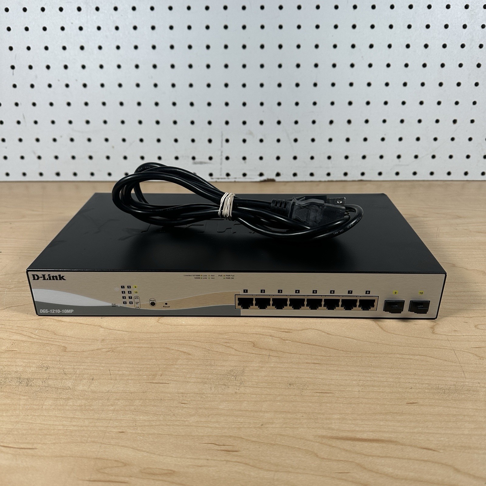 D-Link DGS-1210-10MP Gigabit Smart Managed PoE Switch Rackmount 10 Port