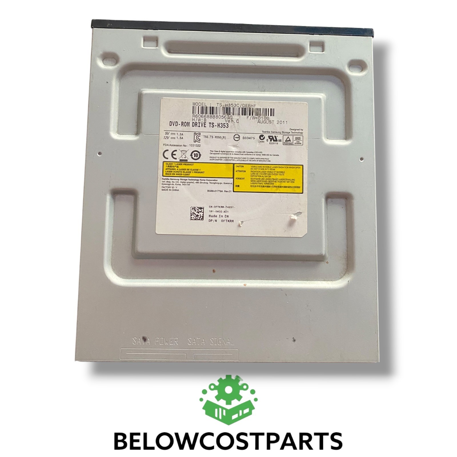 💽 TSST TS-H353C SATA Internal DVD-ROM Optical Drive Dell 0FTKRM Desktop ⚙️