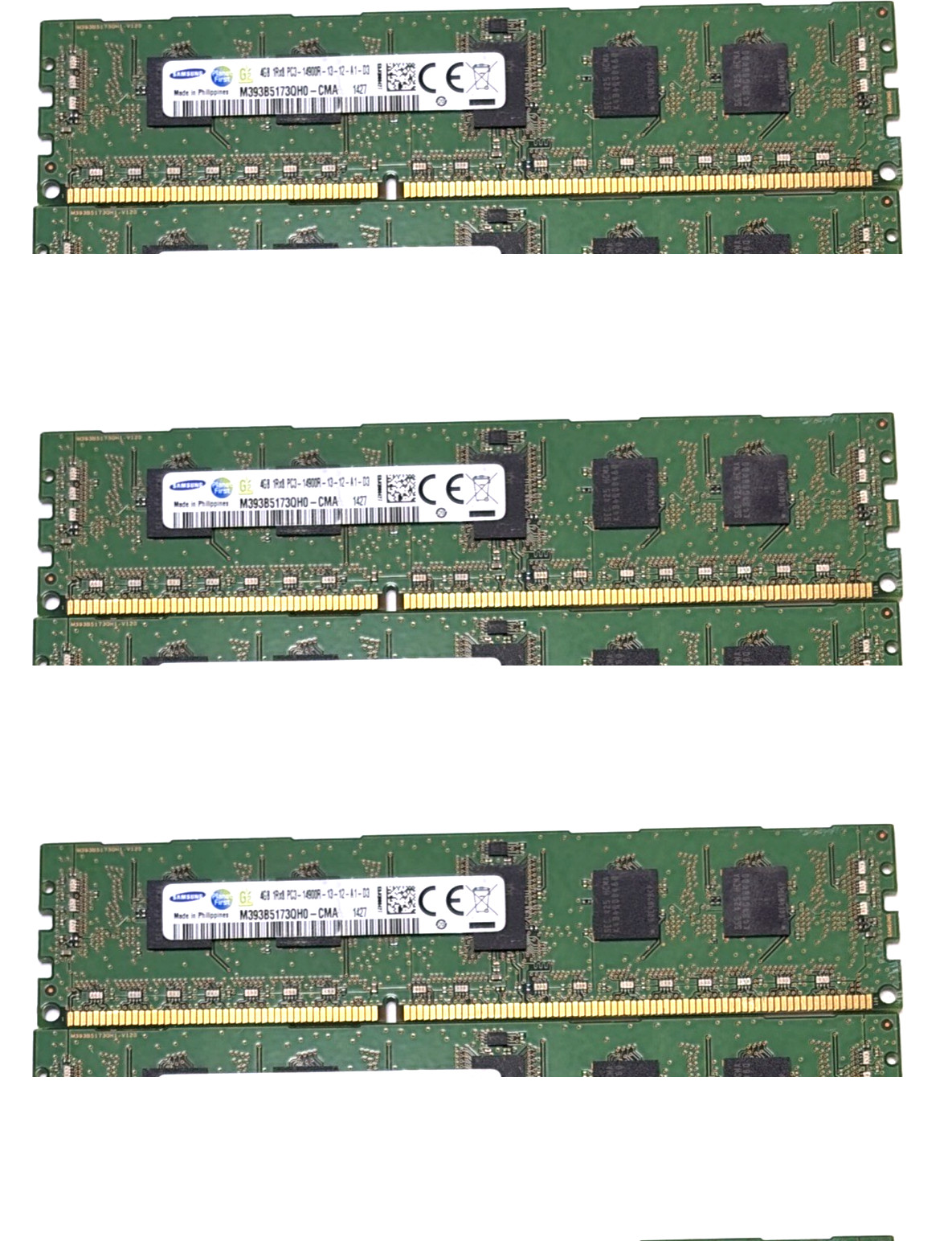 ✅ Gordon Gekko Holdings ✅ 24GB (6x4GB) DDR3-1600 ECC RDIMM Kit Samsung Tested