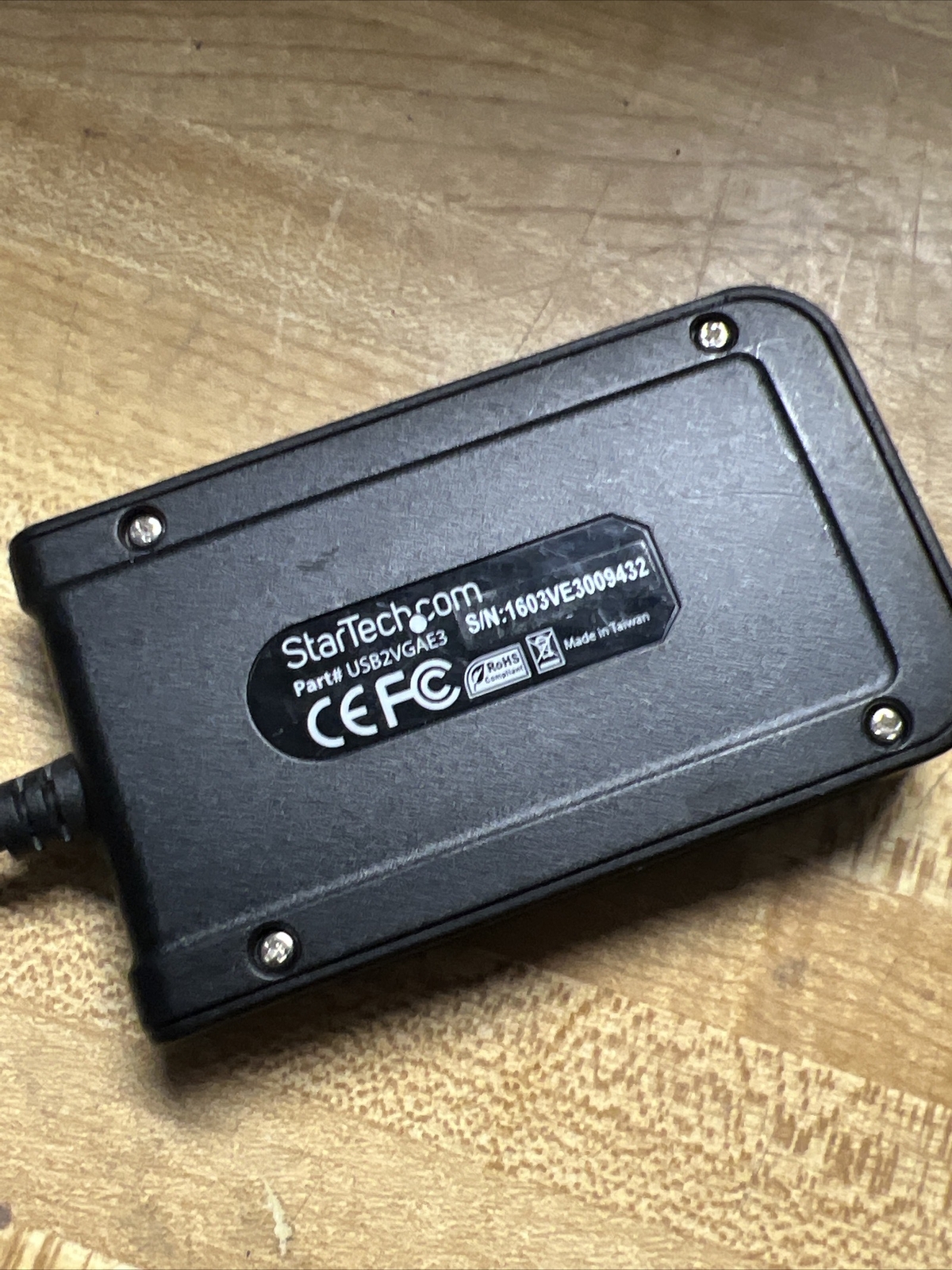 X5 StarTech USB to VGA External Multi-Monitor Video Adapter Connector USB2VGAE3