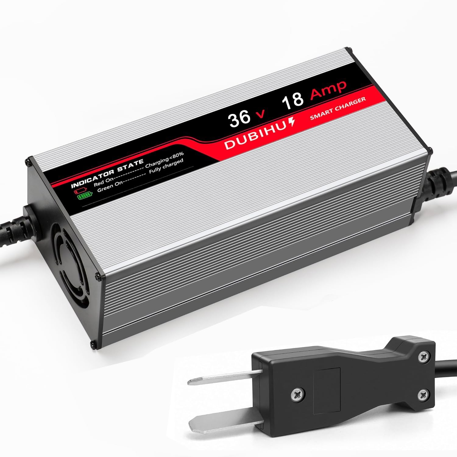DUBIHU 36V 18A Golf Cart Battery Charger 16FT Cable Club Car & Yamaha