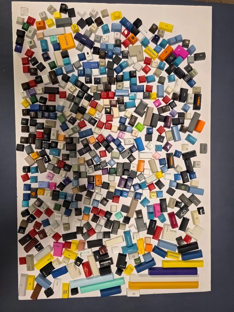 Cherry MX Keycaps Grab Bag 25+ Random Keys Mixed Lot Novelty Industrial Legends