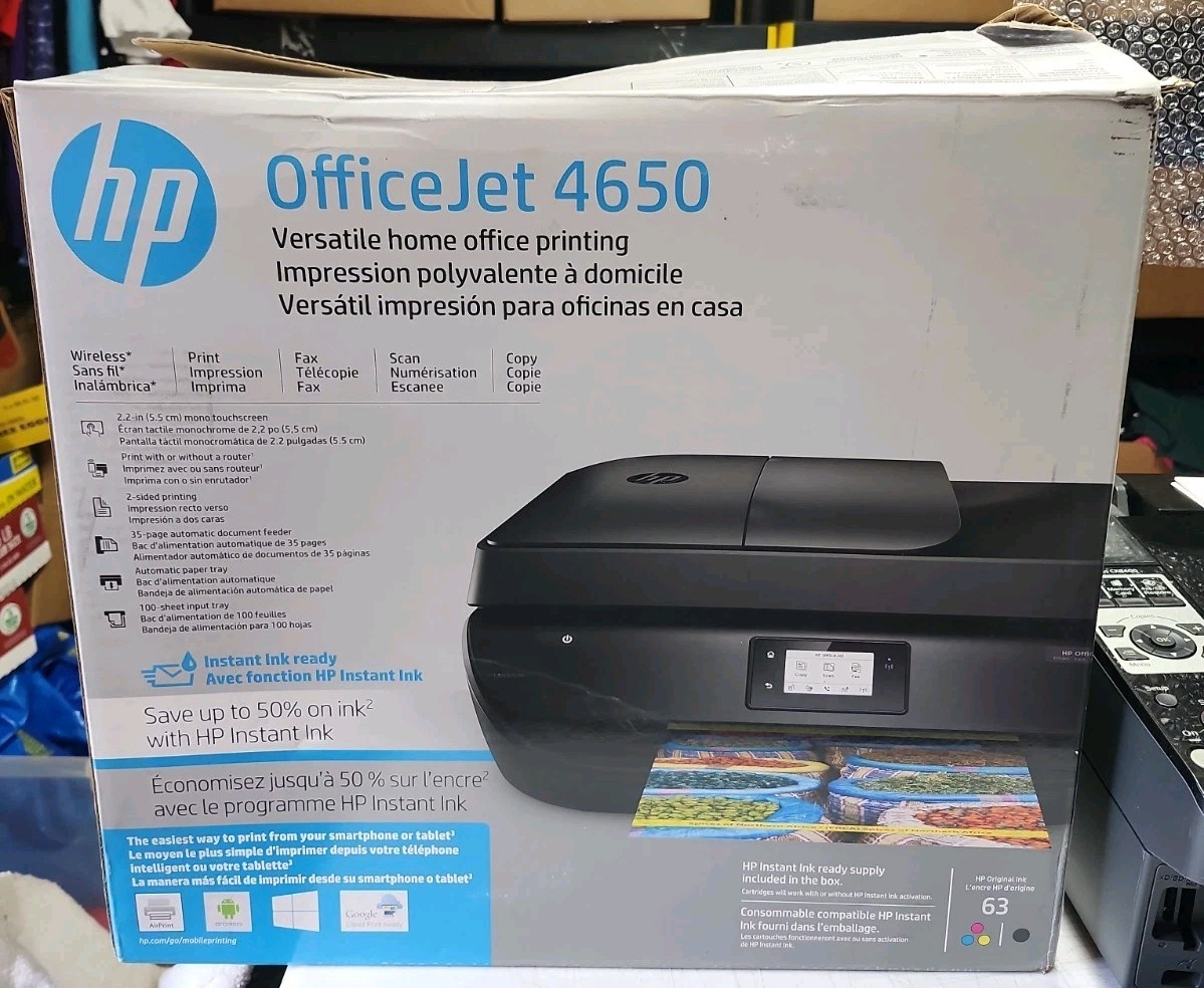 HP OfficeJet 4650 All-in-One Wireless Printer Tested READ