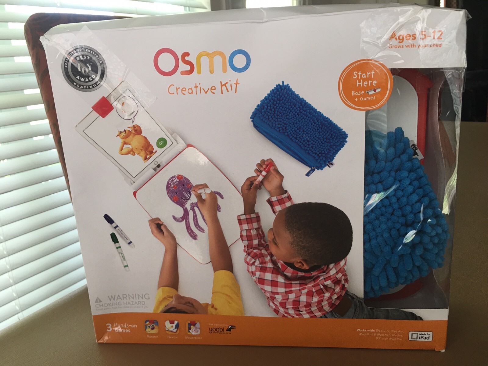 Osmo Creative Kit for iPad - 3 Hands-On Learning Games Creative Educational