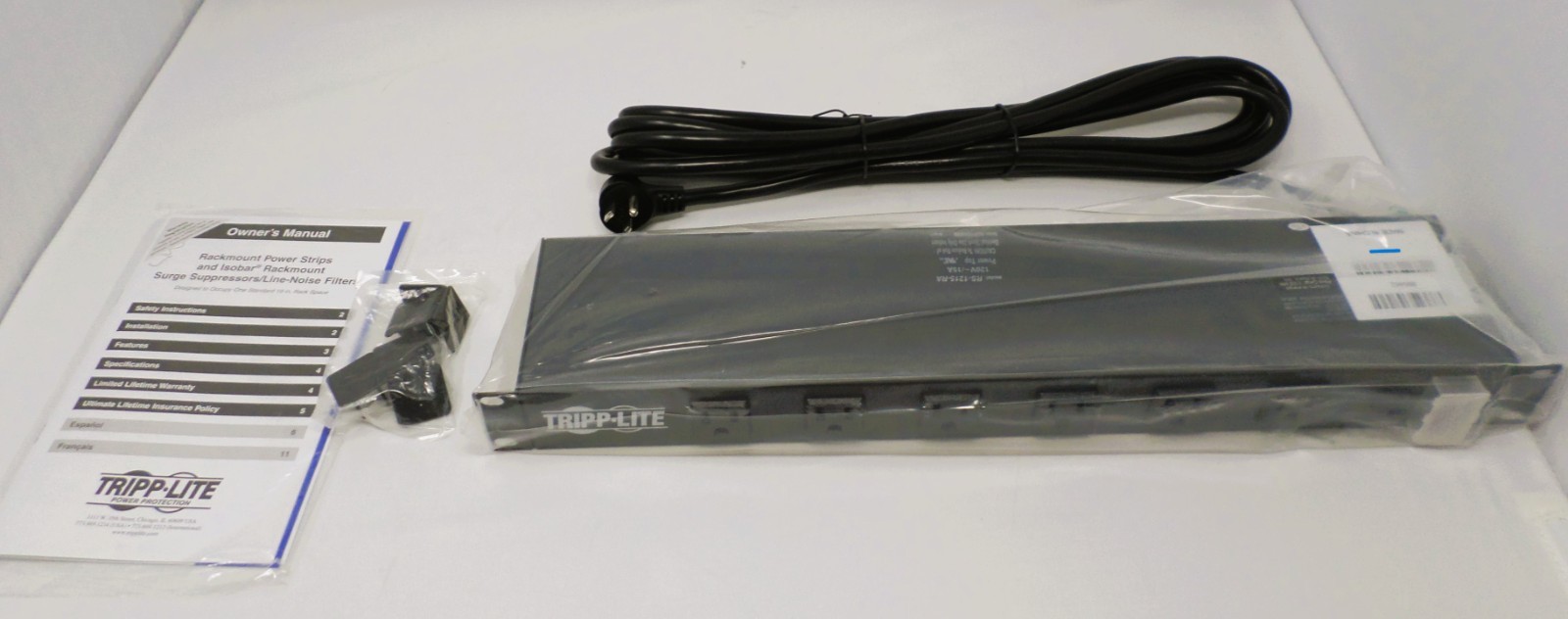 WABER by TRIPP-LITE RS-1215-RA Rackmount Network-Grade Power Strip
