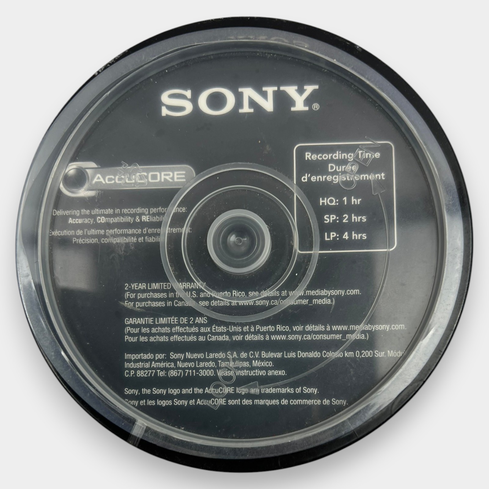 Sony DVD+R 15 Pack 4.7GB 120 Min 1-16X AccuCORE Blank Discs New Sealed Spindle