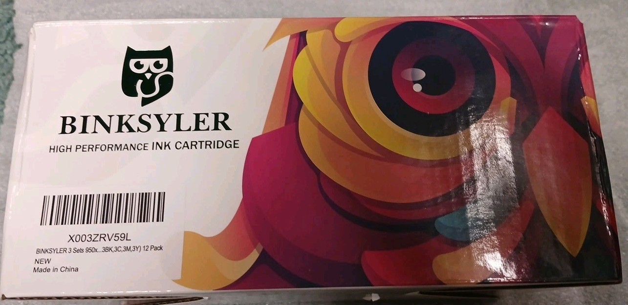 Binksyler 951XL Ink Cartridge High Performance Variety Pack