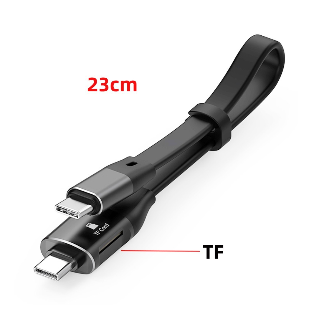 USB C 1 in 2 OTG Cable Support 10Gbps Data Transfer PD15W/65W Fast Charging