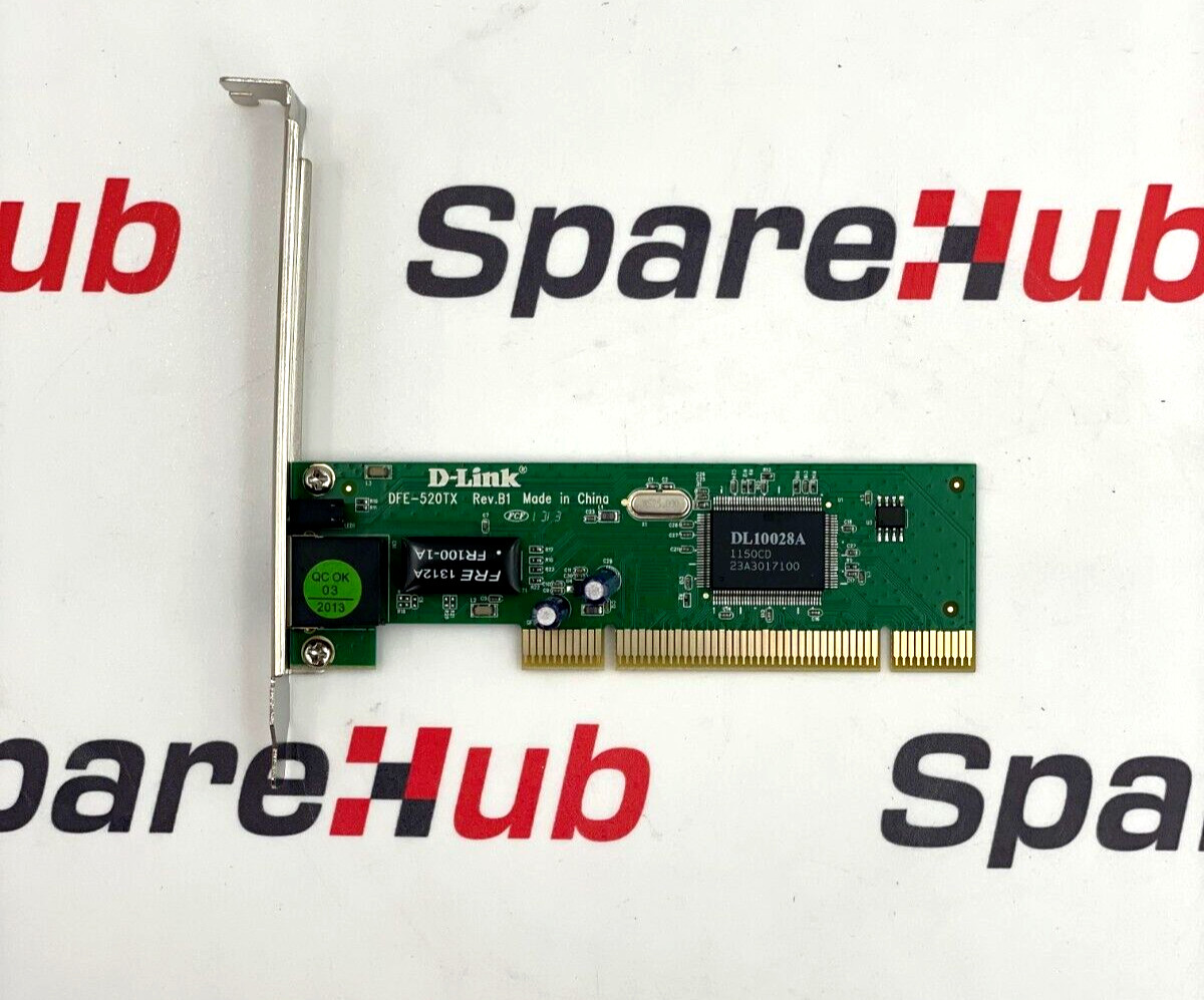 D-LINK DFE-520TX ETHERNET PCI CARD
