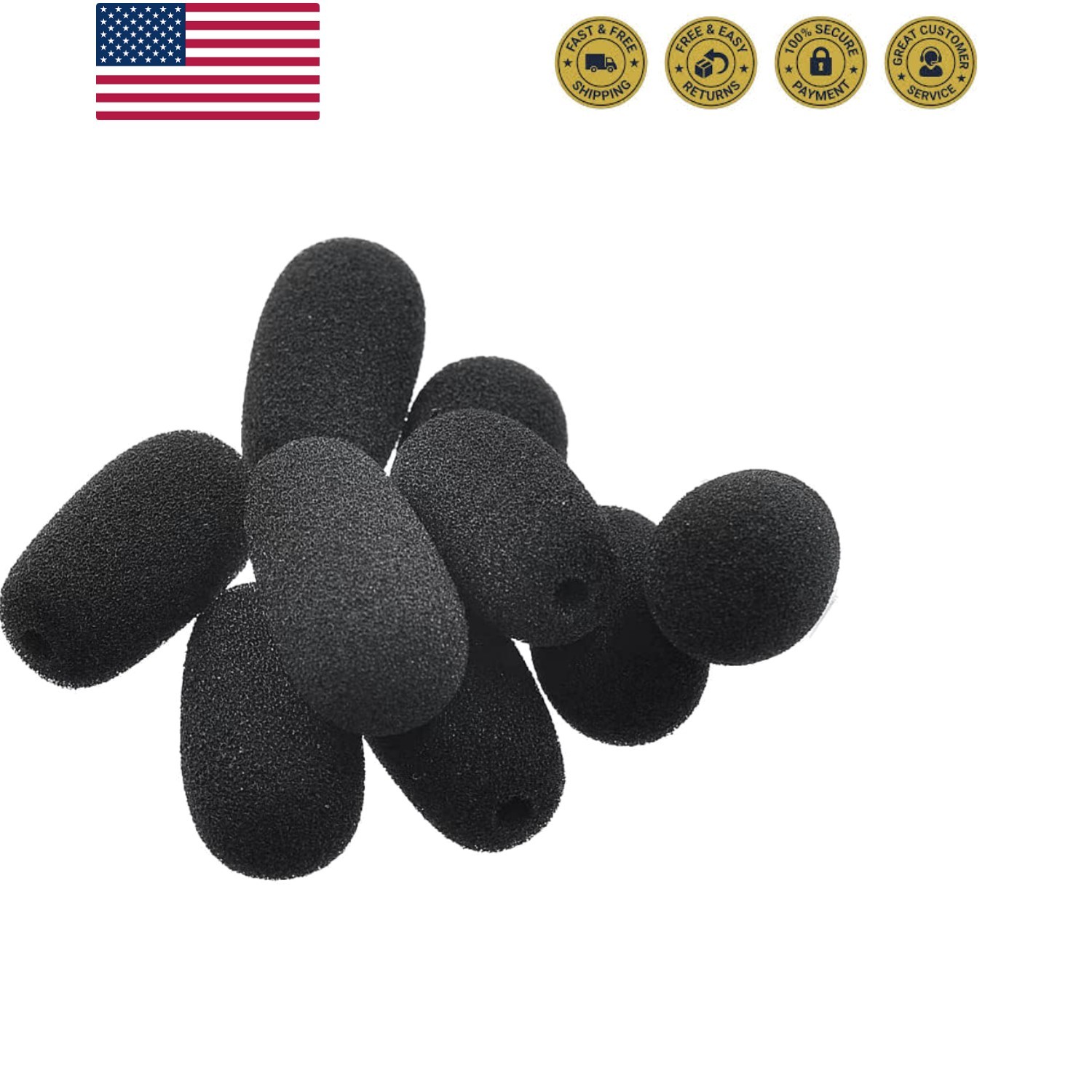 Blue Parrott B350 Foam Replacement for BlueParrott B450 B550 C400 S450 B250 B...