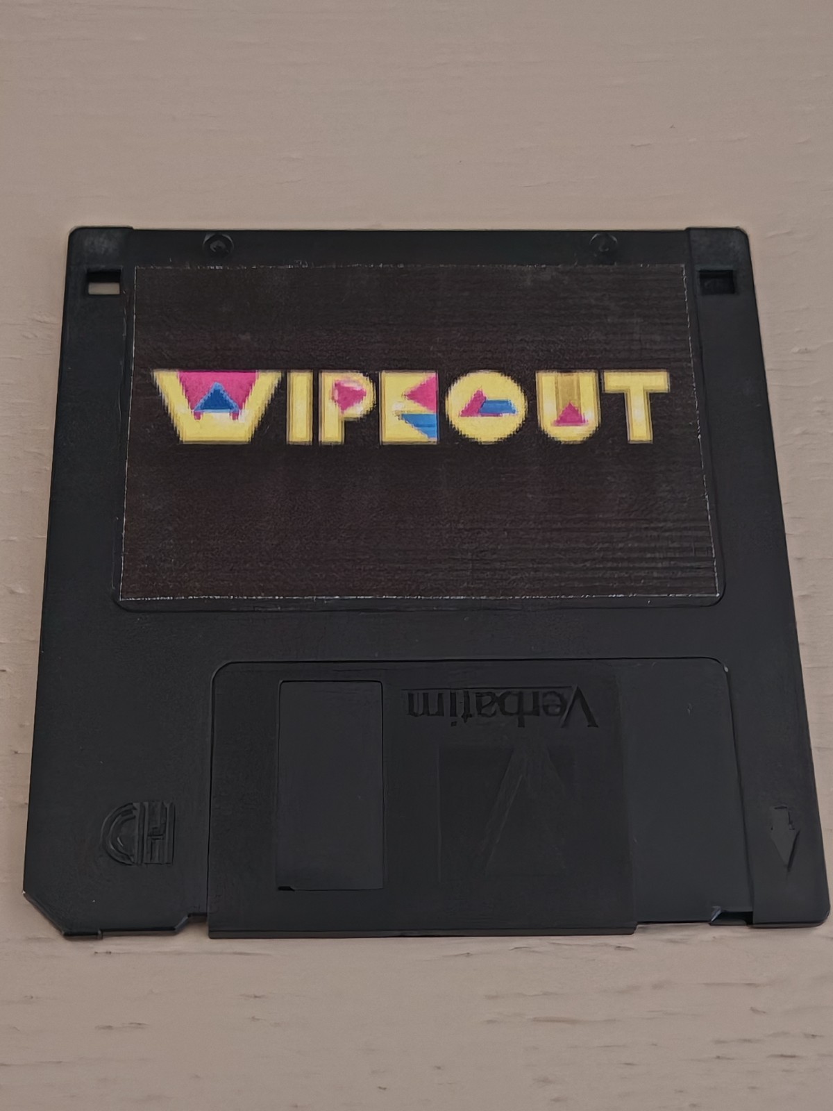 Wipeout - PC DOS 1995 Floppy Disk Psygnosis Anti-Gravity Racing Vintage Retro