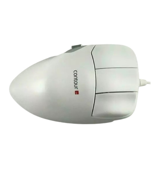 Contour Design WHITE Perfit Mouse Non-Scroll Optical Ergonomic USB PMO5 S/M/L -R