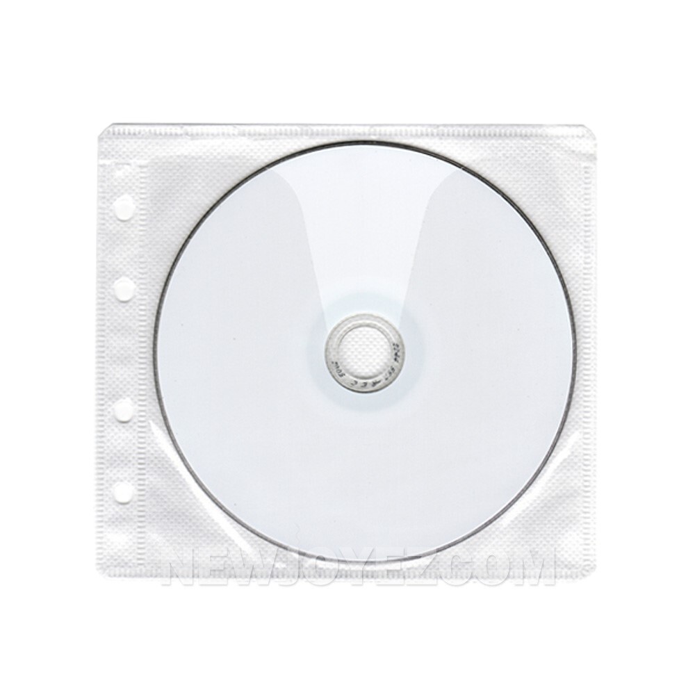 100 CD DVD Double Sided Wallet Refill Plastic Sleeve Insert