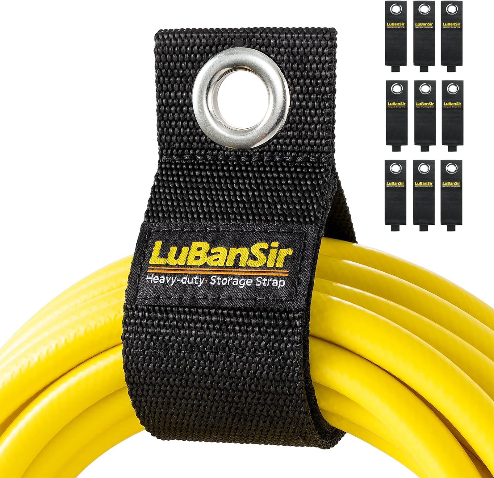 Extension Cord Organizer Nylon Strap Pack 13 Inches Garage Storage and Hose