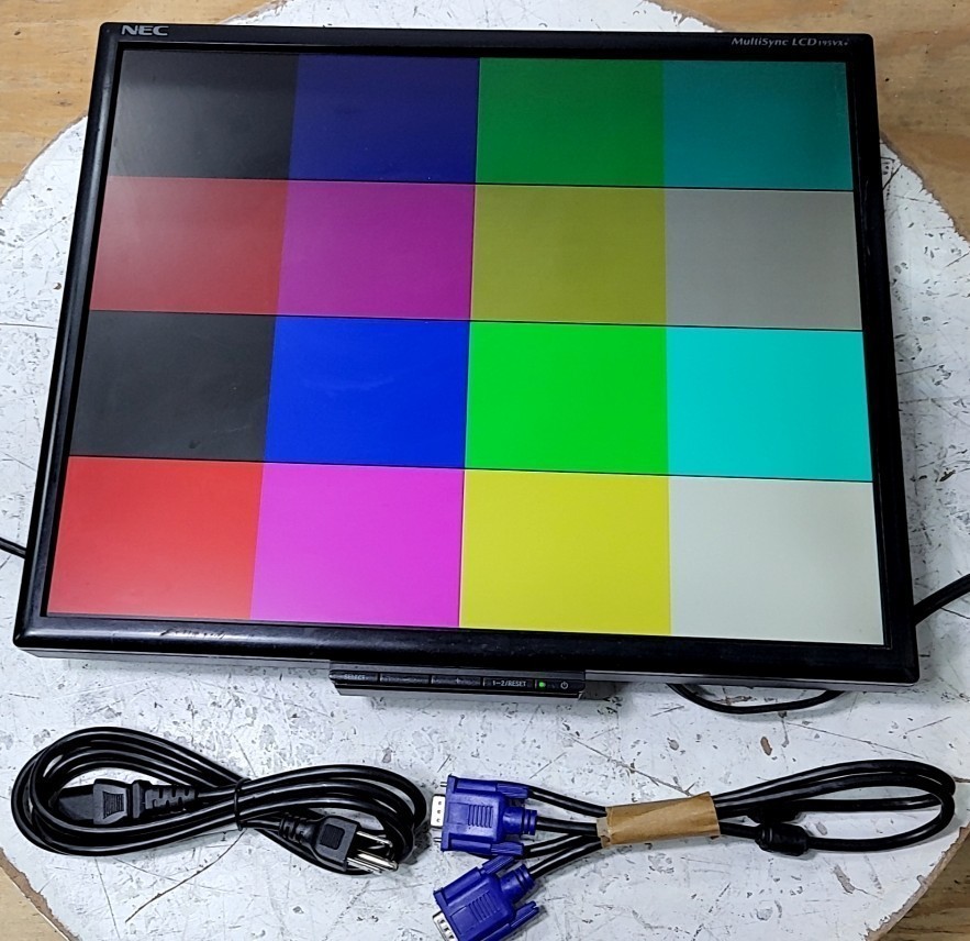 NEC lcd195vx bk multisync lcd195vx LCD Monitor 19" Grade B SEE NOTES