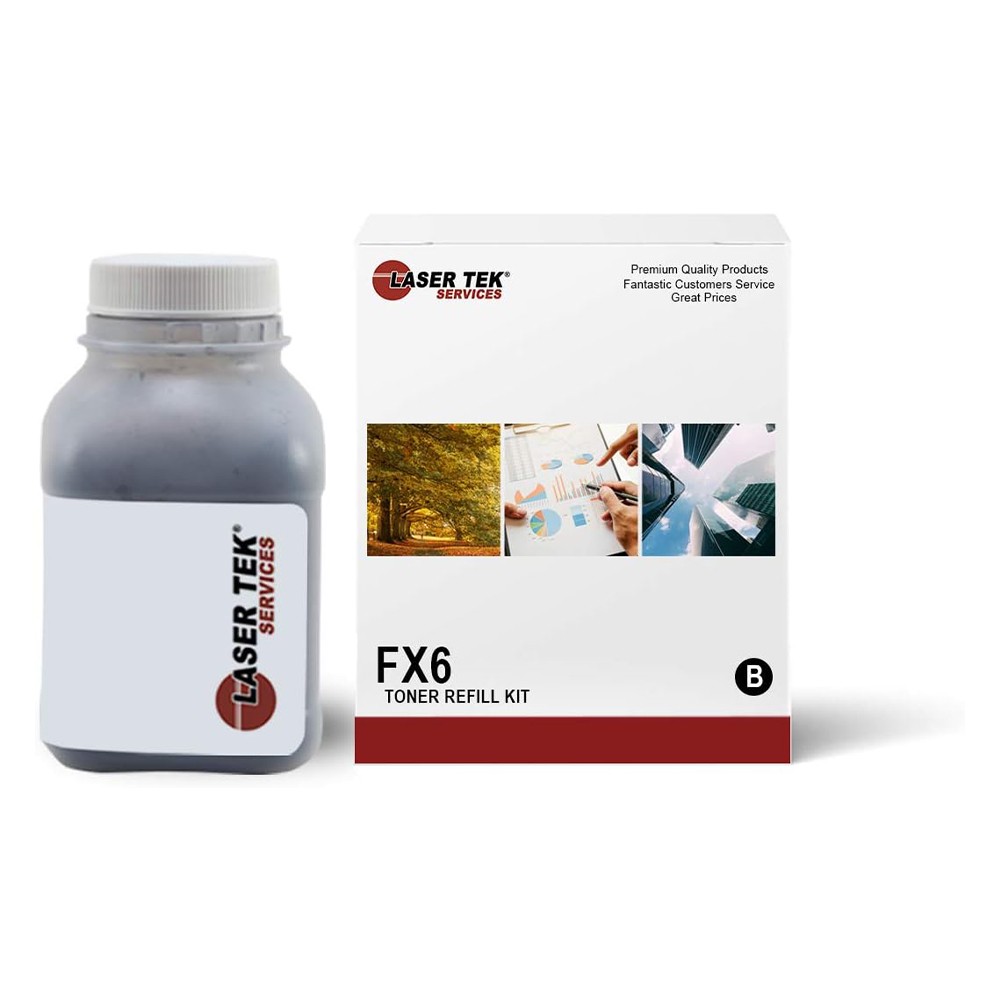 LTS FX6 Black HY Toner Refill Kit Compatible for Canon LaserCLASS 3170 3175