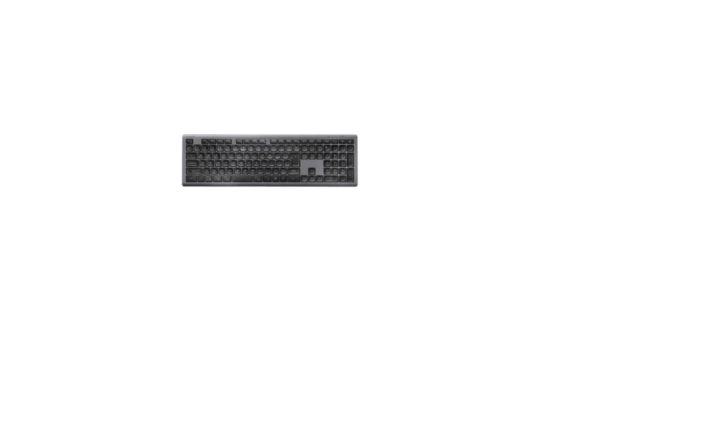 ELECOM Precisionist Wireless Keyboard Full Size Thin Multi-Pair Black TK-PN10F