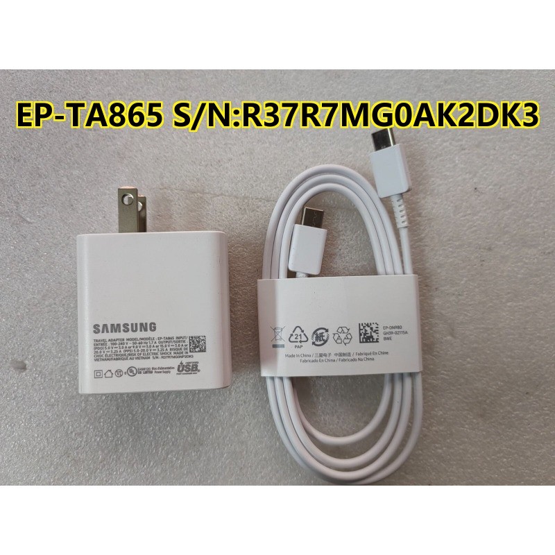 1PCS Genuine 65W EP-TA865 SAMSUNG Galaxy Book4 Pro 360 Fast Charging Power Adap
