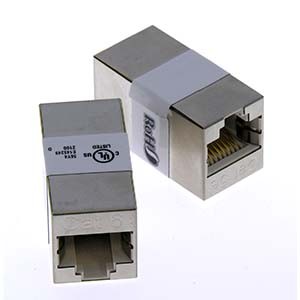 10 Pack of CAT6 RJ45 Full Shielded Inline Coupler