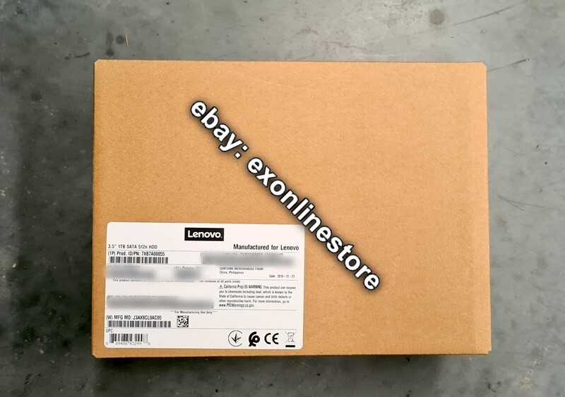 7XB7A00055 - 1TB 7.2K 6Gbps SATA 3.5" Simple Swap 512n HDD Brand New