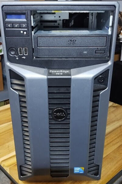 Dell PowerEdge T610 Server Intel Xeon E5506 @ 2.26GHz 192GB ram 8 x 3TB HDD