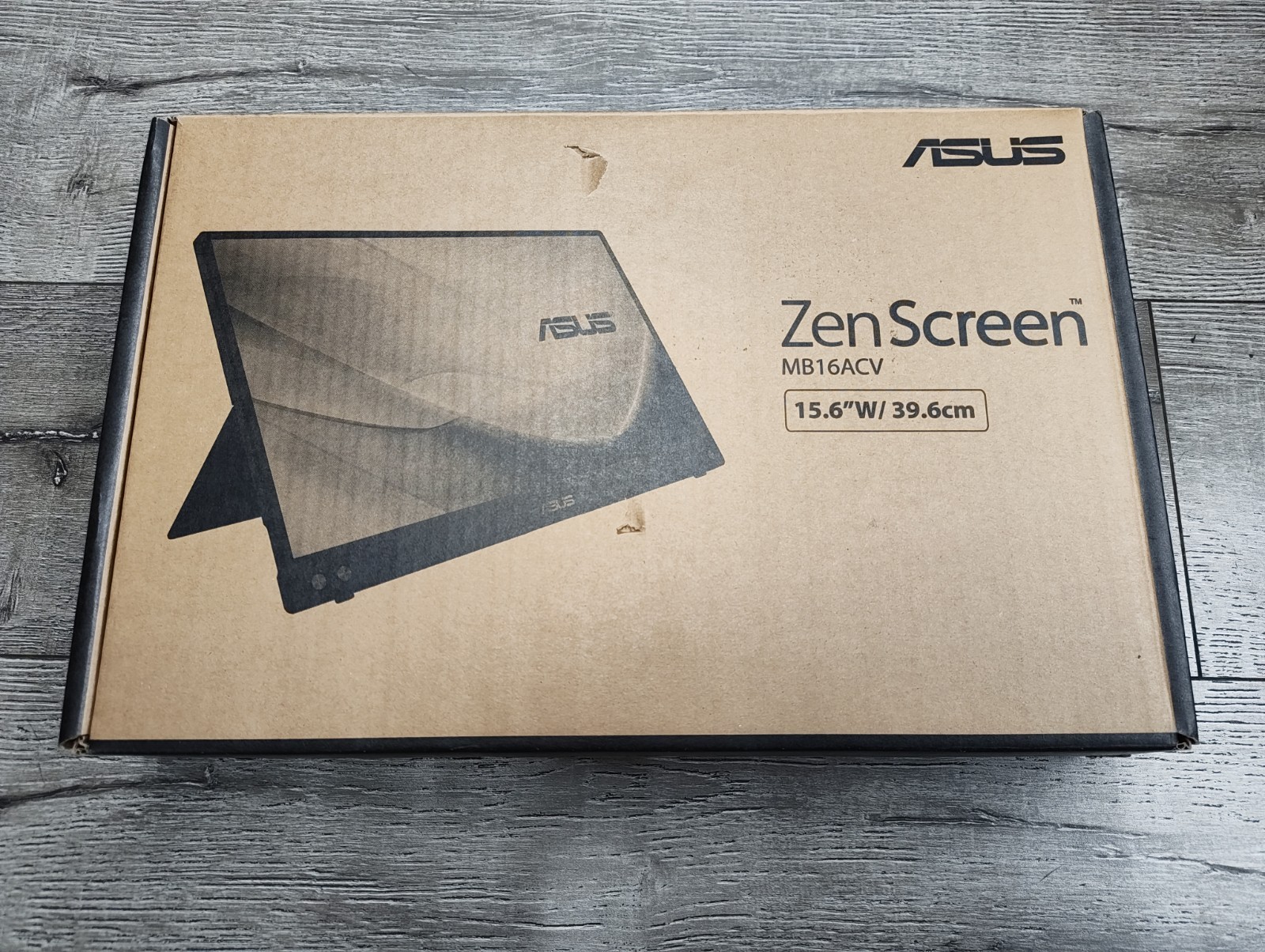 ASUS ZenScreen MB16ACV 15.6in FHD IPS USB-C Portable Ultra Slim Anti-Glare