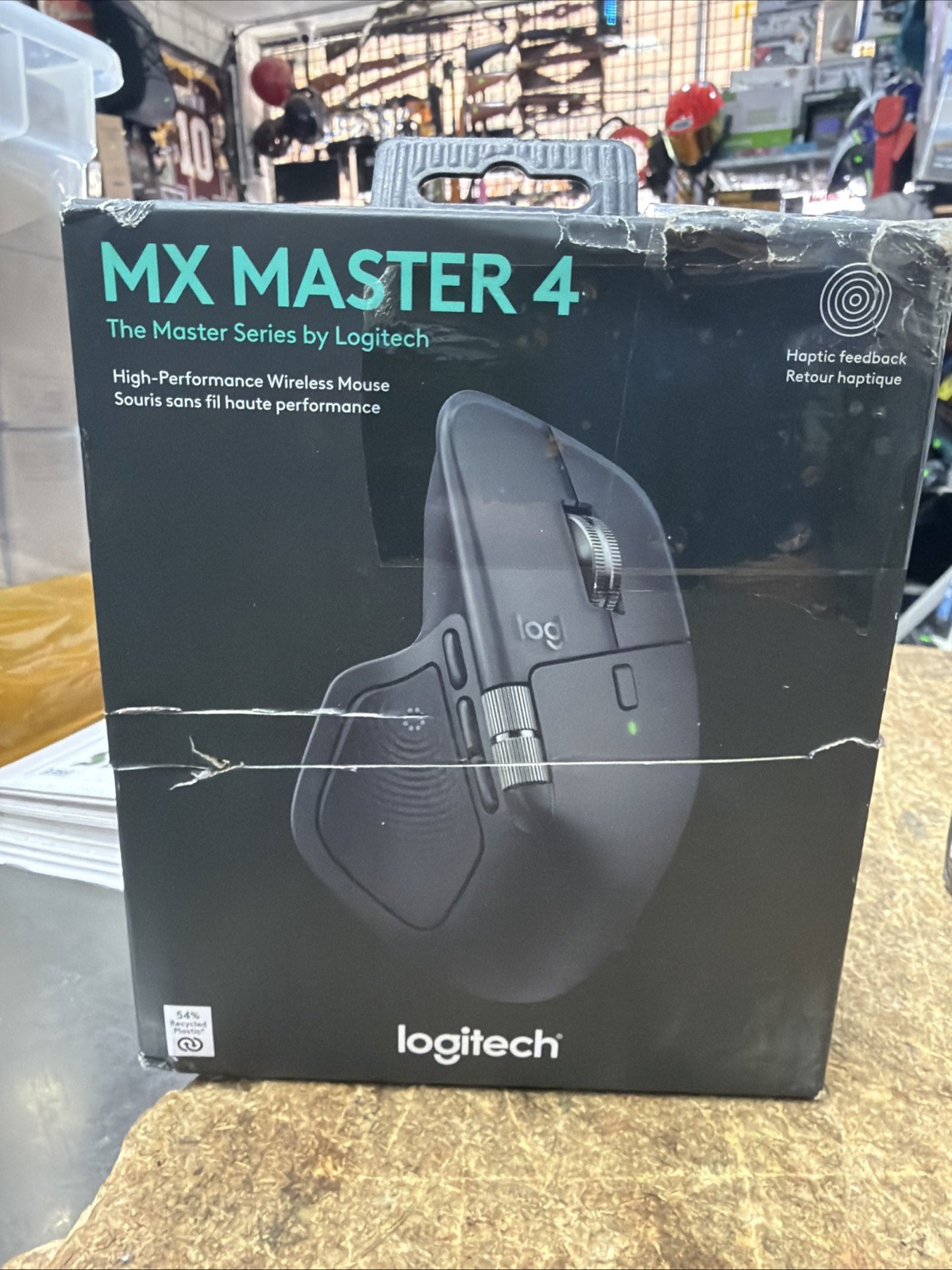 Genuine Logitech MX Master 4 Wireless Mouse - Black (910-007558) Brand New