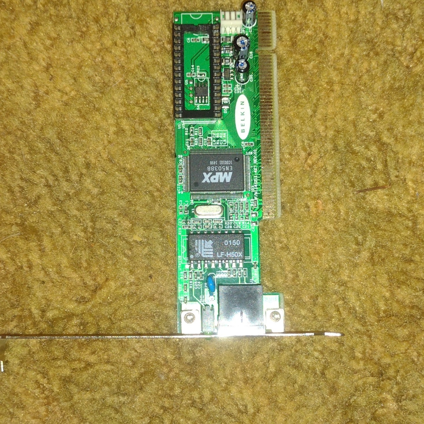 Belkin F5D5000 PCI 10/100 100Mbps Ethernet Network Card RJ-45 1-Port