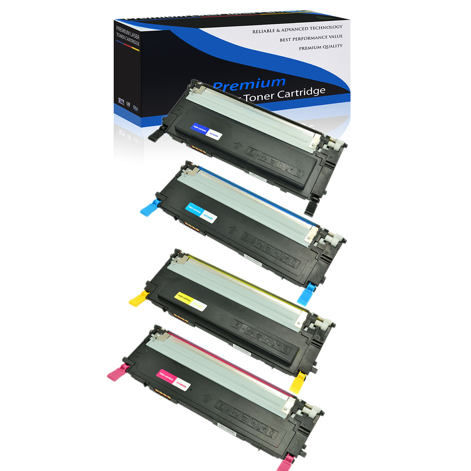 4PK Color CLT-K409S CLT-C409S CLT-M409S CLT-Y409S Toner for Samsung CLX-3175N