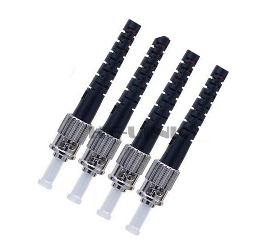 150M ST-ST Indoor Armored Singlemode 4 Strands Fiber Patch Cord Cable