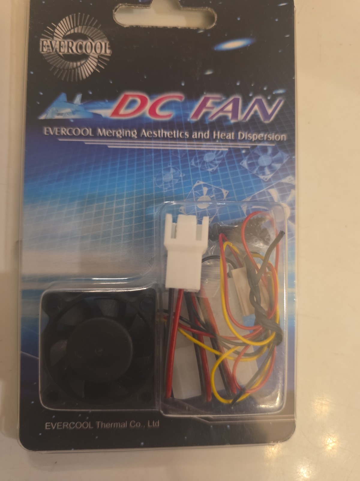 Evercool 30mm x 7mm 12V EC3007M12CA Computer Case Ball Bearing 3-Pin Fan