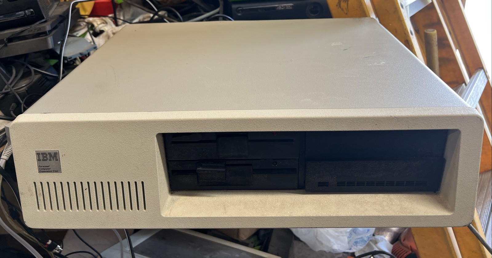 Unique "sleeper" IBM 5161 expansion chassis  PC XT Expansion Unit PARTS UNTESTED
