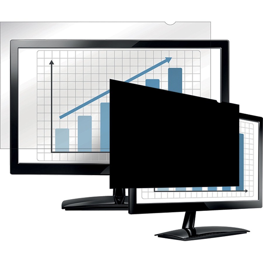 Fellowes PrivaScreen&trade Blackout Privacy Filter - 27.0" Wide For "LCD Monitor
