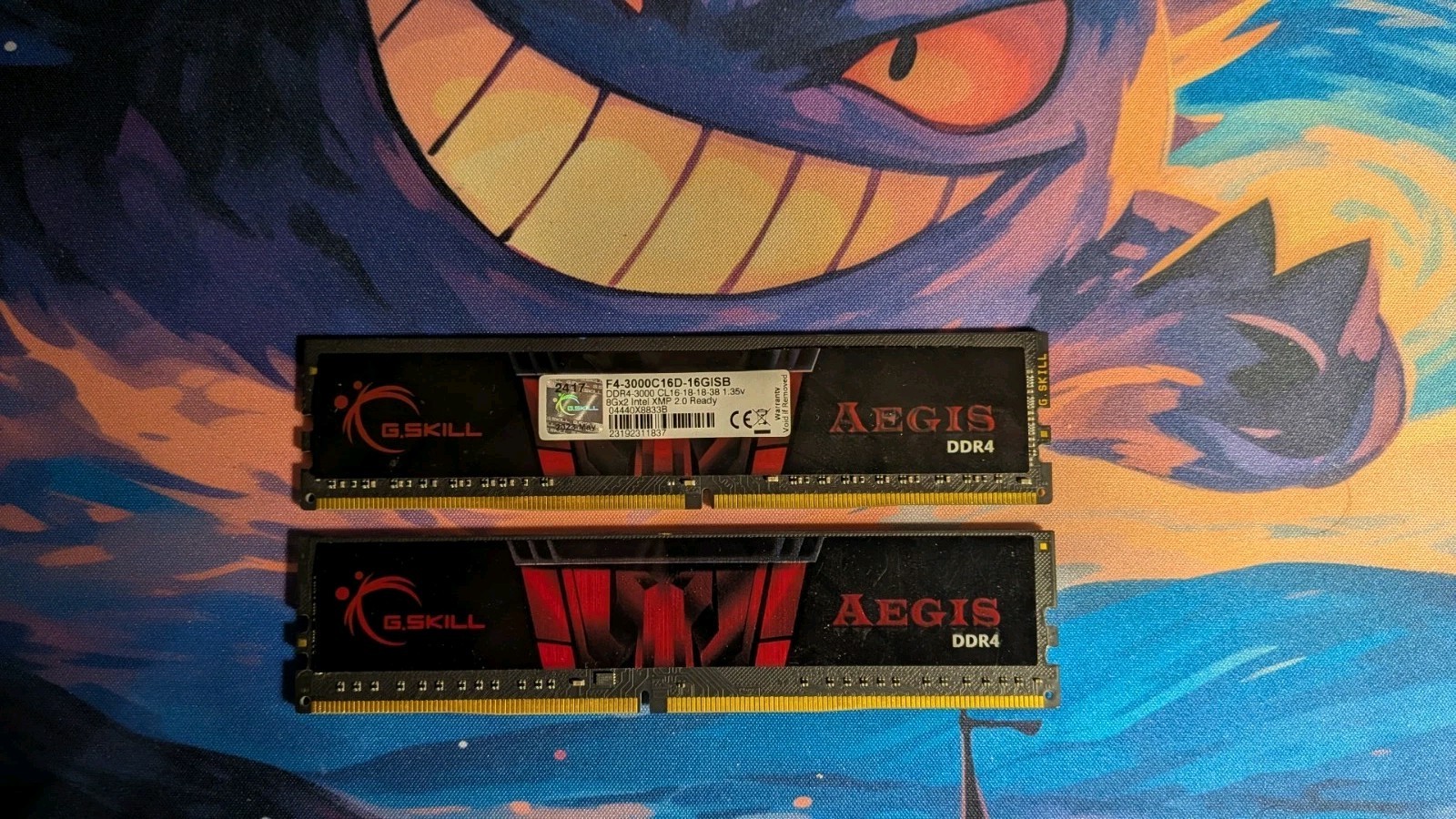 G.SKILL AEGIS 16GB 2x8GB DDR4 RAM 3000MHz F4-3000C16D-16GISB