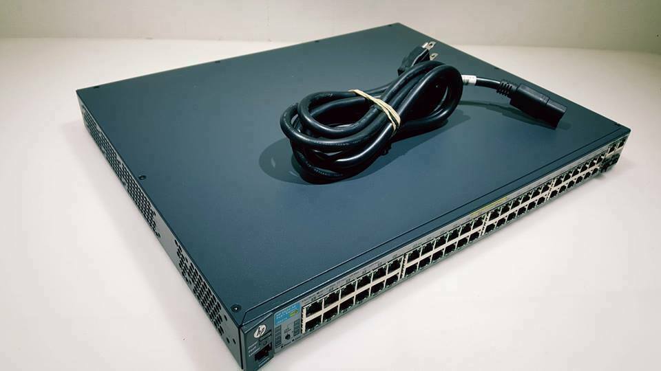 HP  (J9627A#ABA) 48-Ports-Ports Rack-Mountable Ethernet Switch
