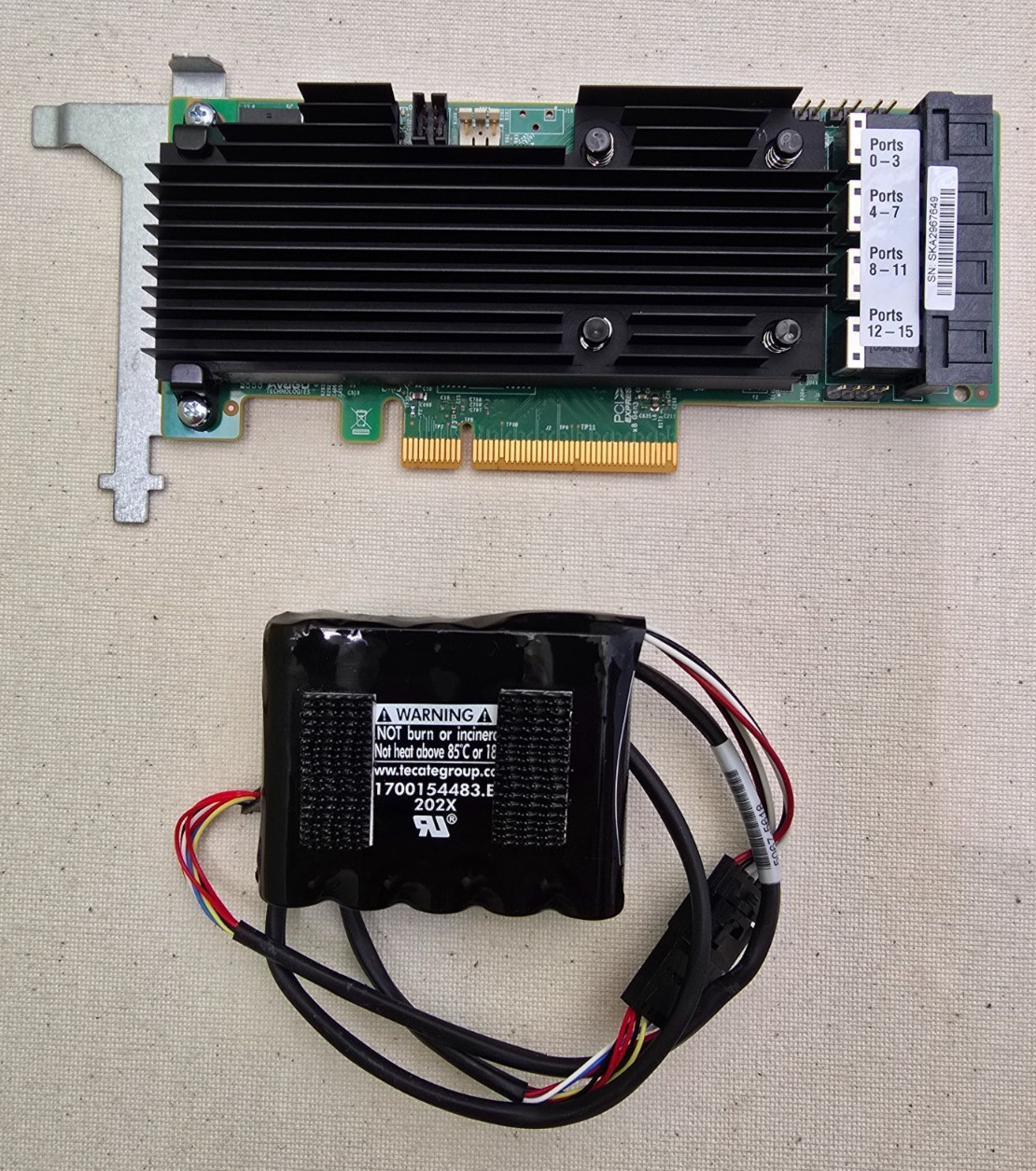 SUN Oracle 7332895 LSI MegaRAID 9361-16i 16-PORT 12GB SAS PCIE RAID CONTROLLER