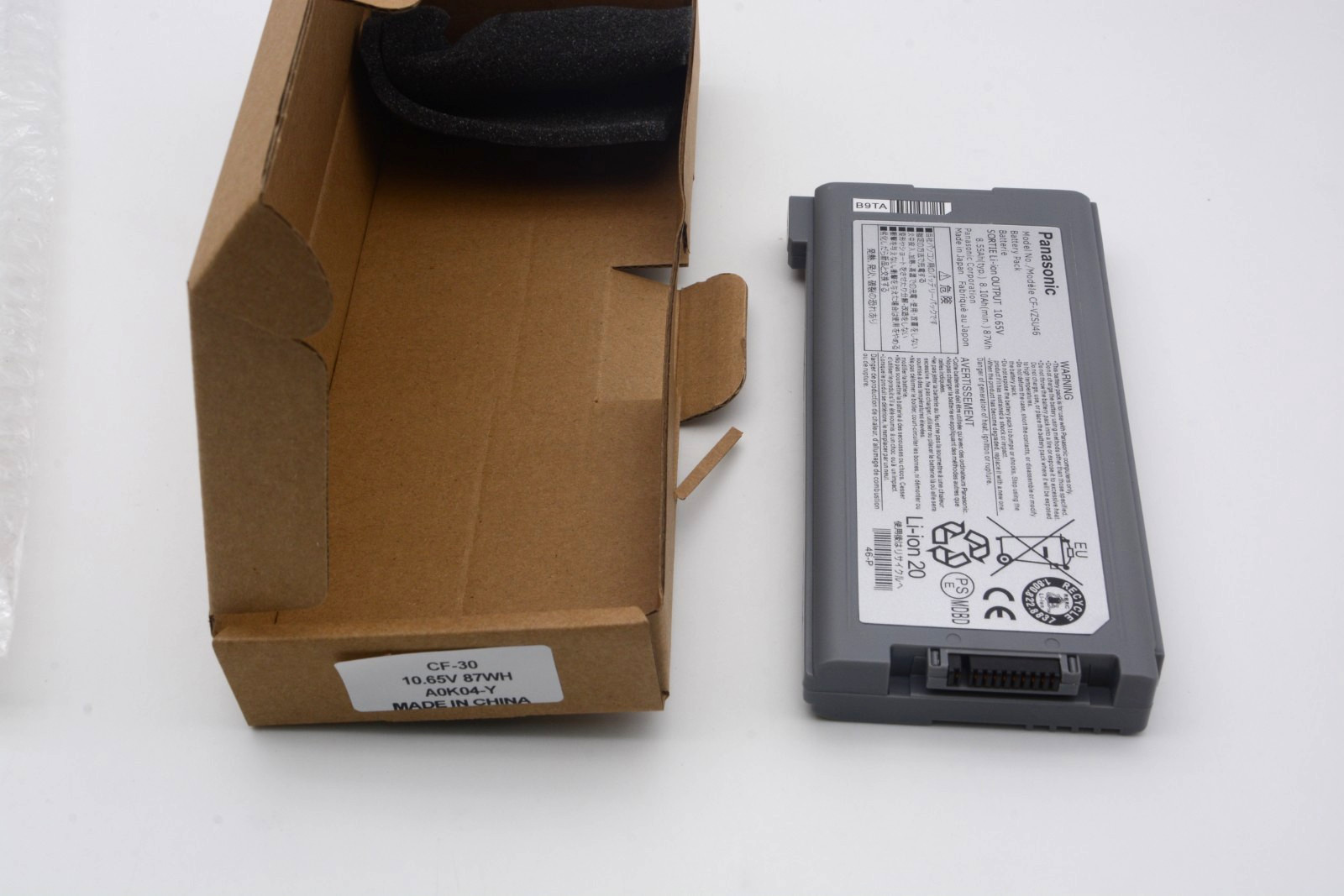 OEM 87Wh 10.65V CF-30 CF-VZSU46 Battery For Panasonic Toughbook CF-31 CF-52 US