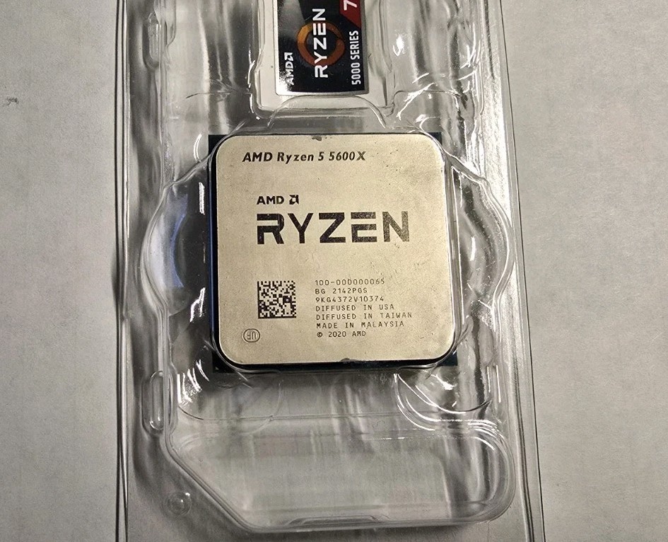 AMD Ryzen 5 5600X 6-Core 12-Thread 3.7GHz AM4 CPU – Tray – Tested – Working