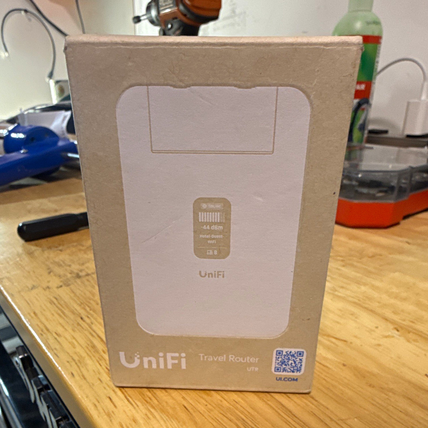 UniFi Travel Router UTR White Dual-Band Wireless 867Mbps, 1 LAN, USB-C