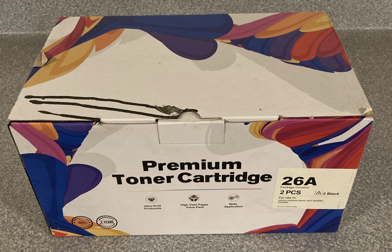 2x CF226A Ink Toner Compatible with HP 26A LaserJet Pro M402dn M402n M426fdw MFP