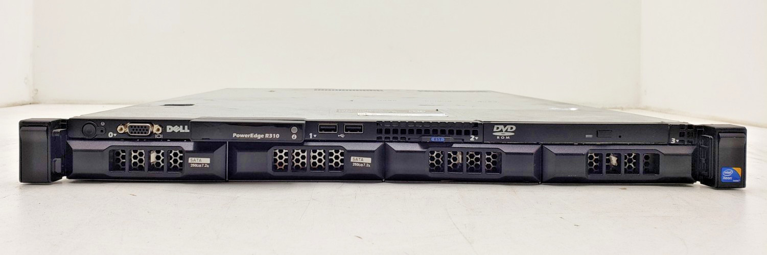 Dell PowerEdge R310 1U Rackmount Server Xeon X3470 16GB DDR3 RAM No HDD Tested
