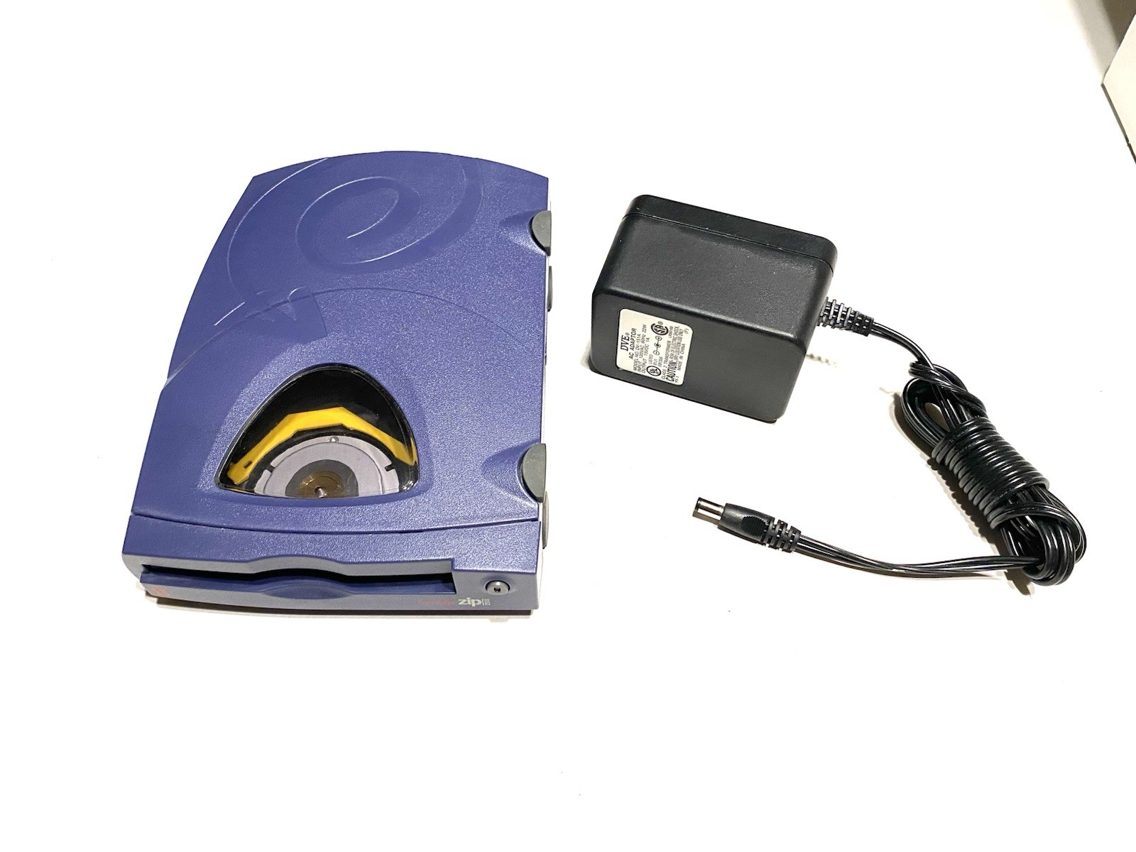 Iomega 30174101 Z250P External Zip Disk Drive (untested, Unknown Condition)