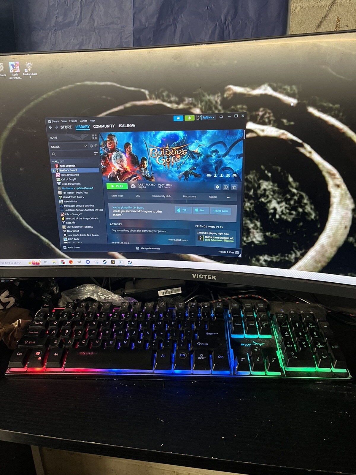 Skytech Viotek Gaming Desktop Computer