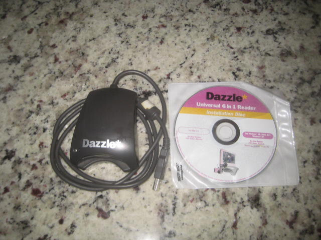 Dazzle MultiMedia 6-in-1 Reader for Windows & Mac OnDVD Installation Disc NEW