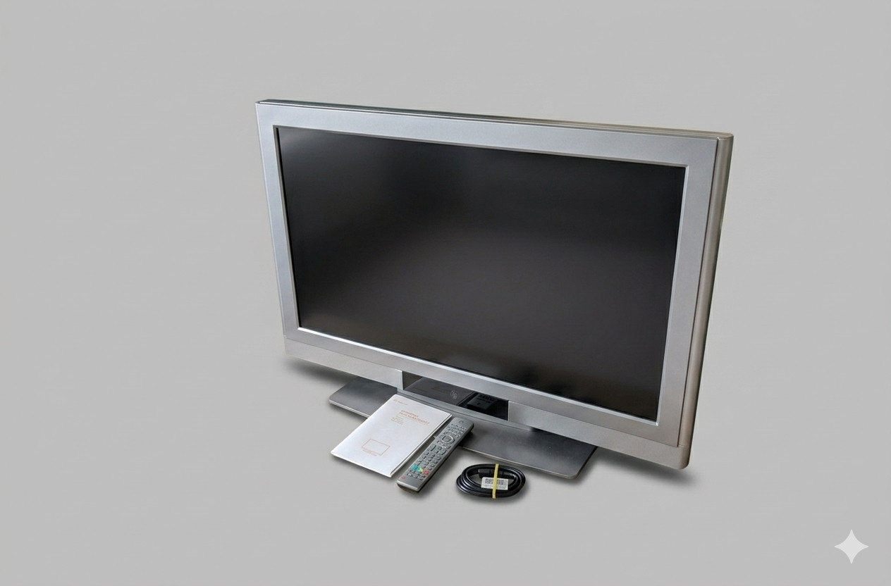 Computer Monitor Bundle  37" and 22" monitor with web cam