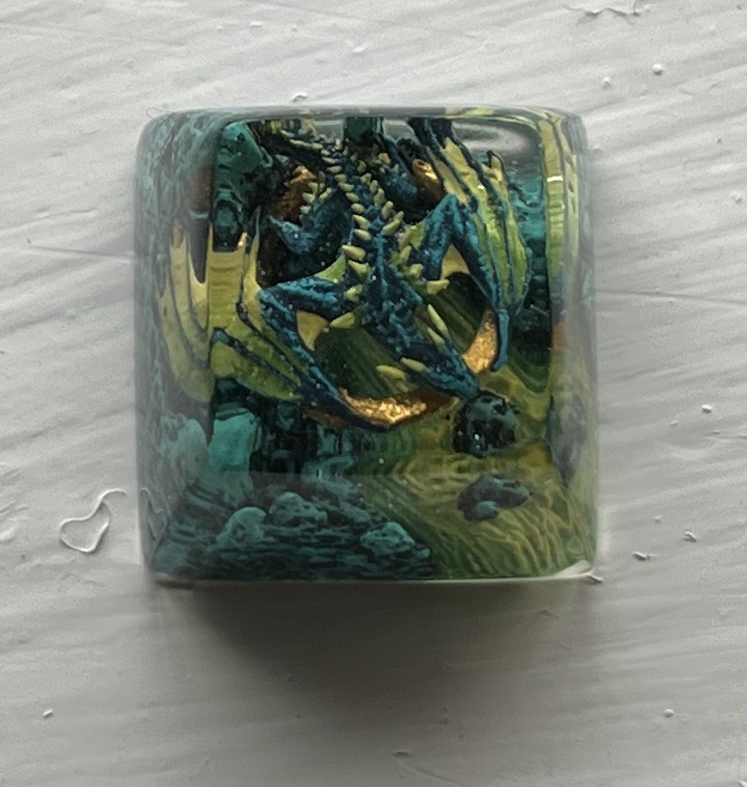 Dwarf Factory Mystic Dragon V3 "Thunderstrike" Artisan Keycap